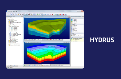 نرم افزار HYDRUS - مهندسان صنعت آب و خاک