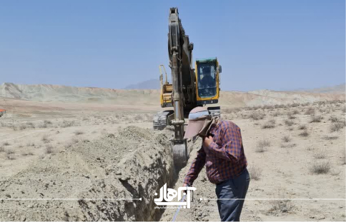 عملیات خاکی و لوله گذاری